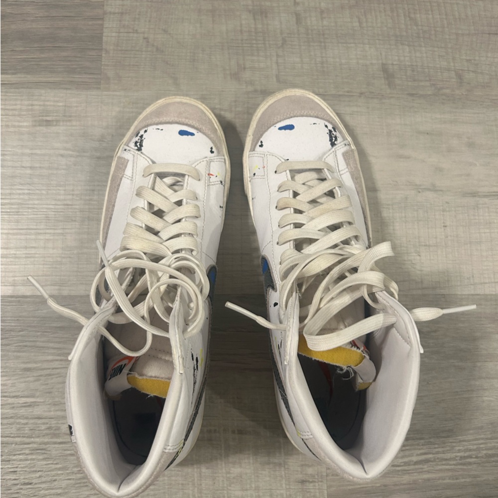 Nike blazer mid paint splatter - Picture 2 of 4